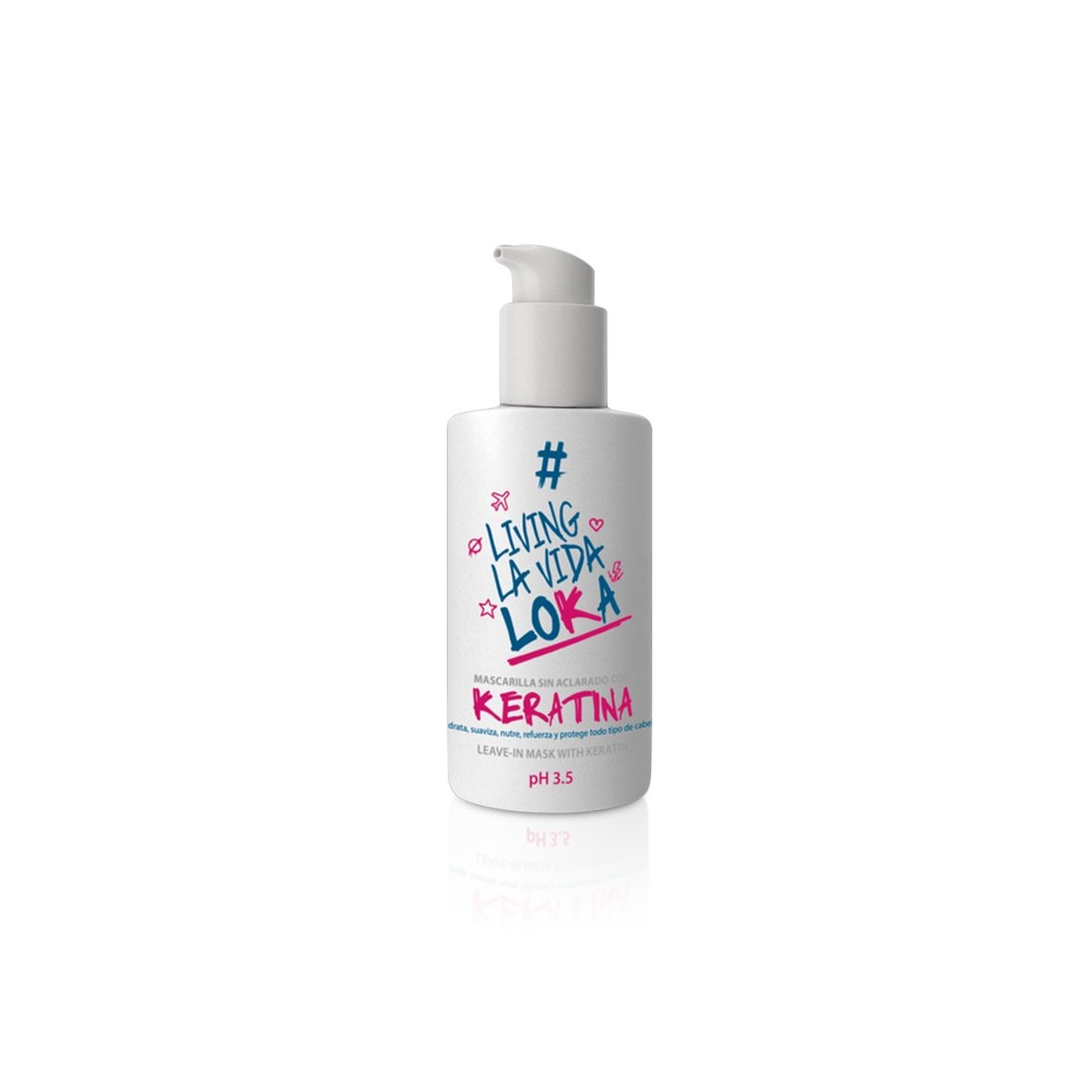 Mascarilla sin aclarado con keratina de Hashtah Hair - Pili Corella